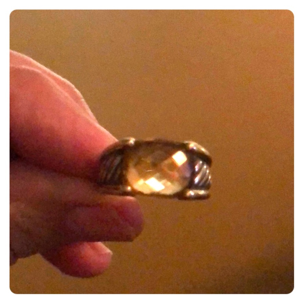 David Yurman citrine ring